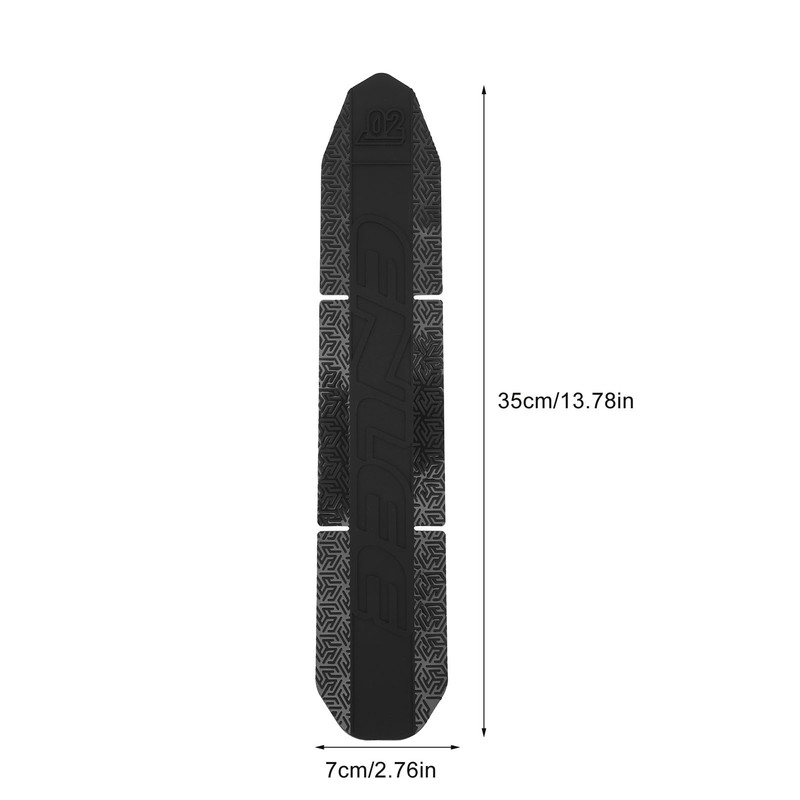 Bike Tube Frame Protector Silicone Scratch Resistant Waterproof Widened Soft