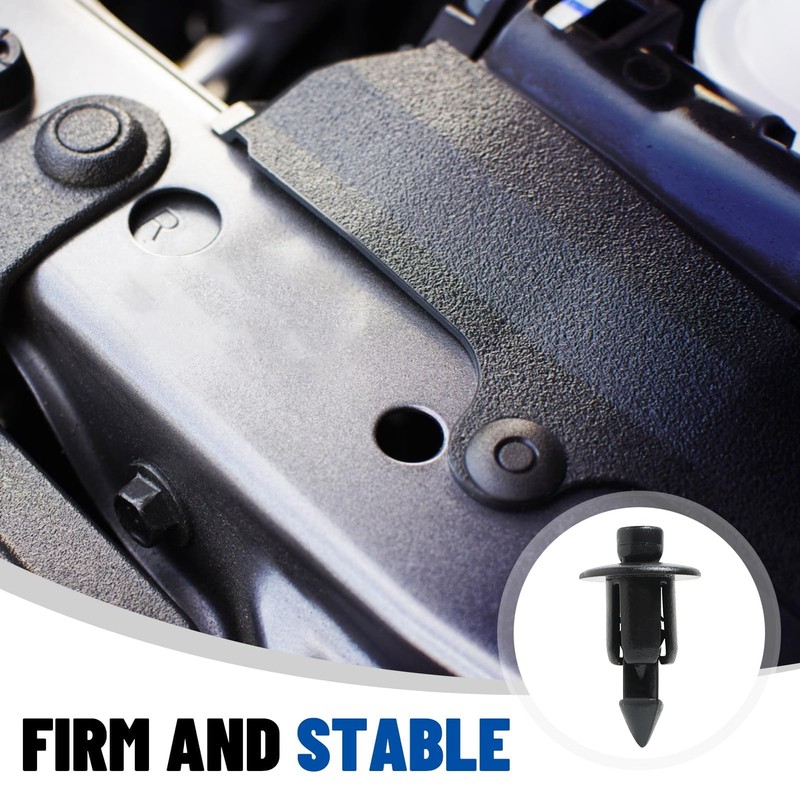 Plastic Rivets 6mm 50pcs Plastic Clips Rivets Motorcycle Fairing Trim