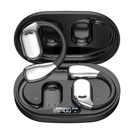 Übersetzer KopfhöRer, Ai Übersetzungskopfhörer, 144 Sprachen Kopfhörer Übersetzer Echtzeit, Wireless Bluetooth Kopfhörer Übersetzer, Hängendes Ohr Translator Earbuds für Reisen Studium