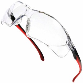 Berkut 1071005-F-589a Clear Safety Glasses, UV Protection, UV Protection, Date Glasses, Cool Glasses, Glasses, Fishing, Bike, Fitting, Work, Lightweight, Anti-Fog, Sports