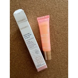 BIOSSANCE SQUALANE + ROSE VEGAN LIP BALM FULL SIZE .52 OZ / 15g NEW