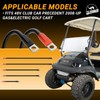 CLUBRALLY Club Car Precedent Battery Cables Set 48 Volt 3