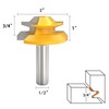 45 Degree Lock Miter Router Bits 1/2 Inch Shank Lock
