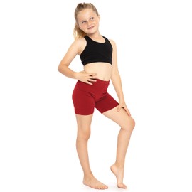 Stretch is Comfort - Pantalones cortos de motociclista para mujeres y más | Algodón | S - 5X, Rojo -, 4XL