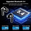 Donerton Bluetooth Headphones, HiFi Bluetooth Headphones with 4 HD Mic,