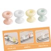 Ciieeo Toilet Button Assist 4pcs Heart Shaped Toilet Press for