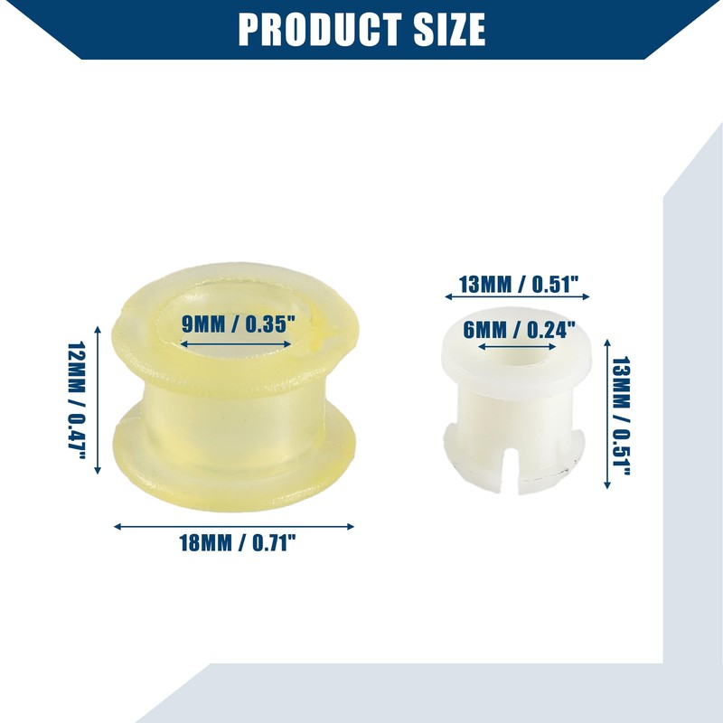 A ABSOPRO 1 Set Gear Shift Cable Endsaver Bushings Set