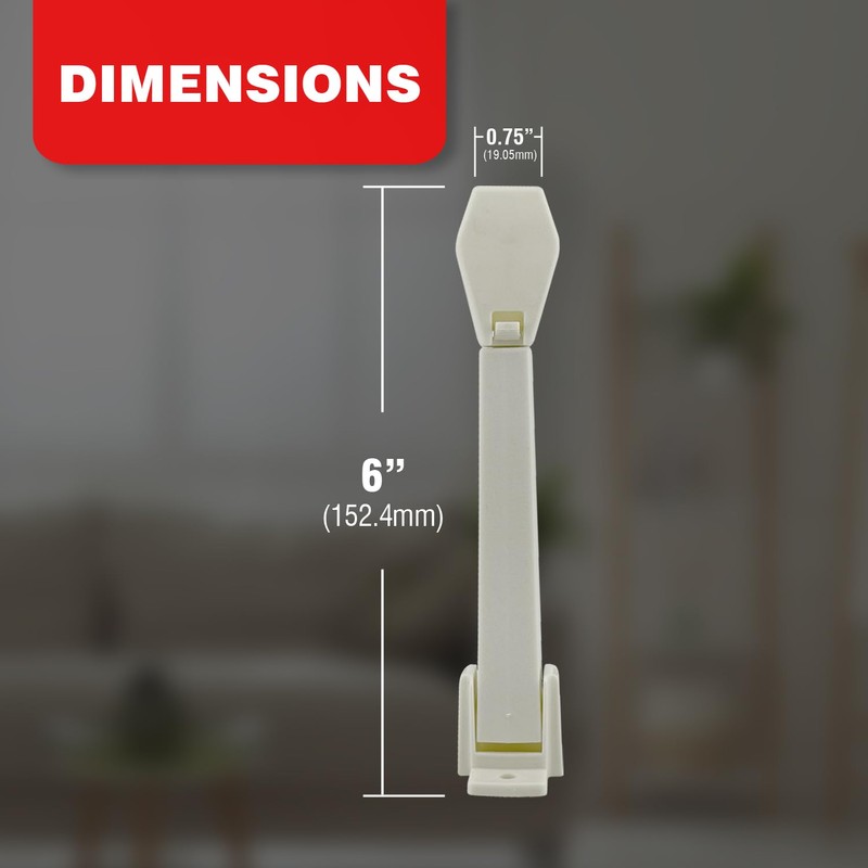 Amazing Drapery Hardware Spring Loaded Cord Tensioner for Cord Loops