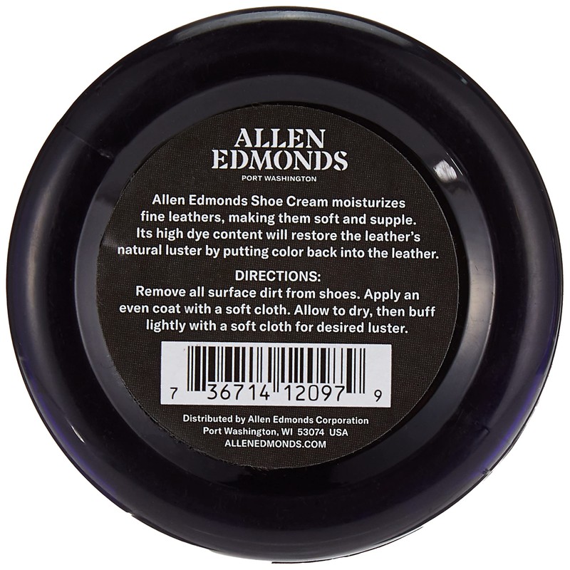 Allen Edmonds mens Cream Shoe Polish, Burgundy, One Size 0X