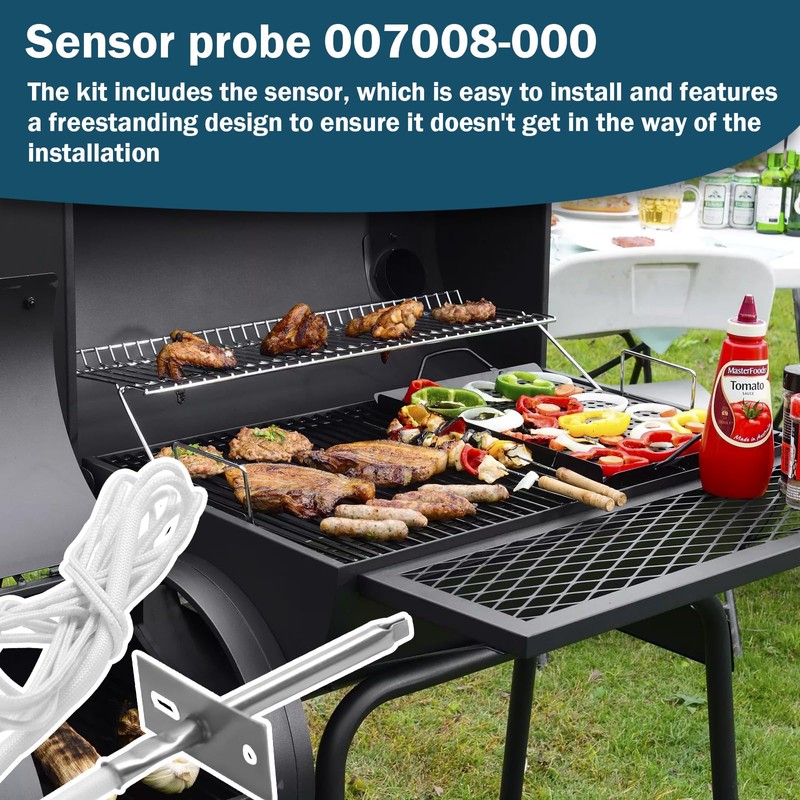 007008-000 RTD Detector/Sensor Replacement for Viking Range Replaces AP5671406