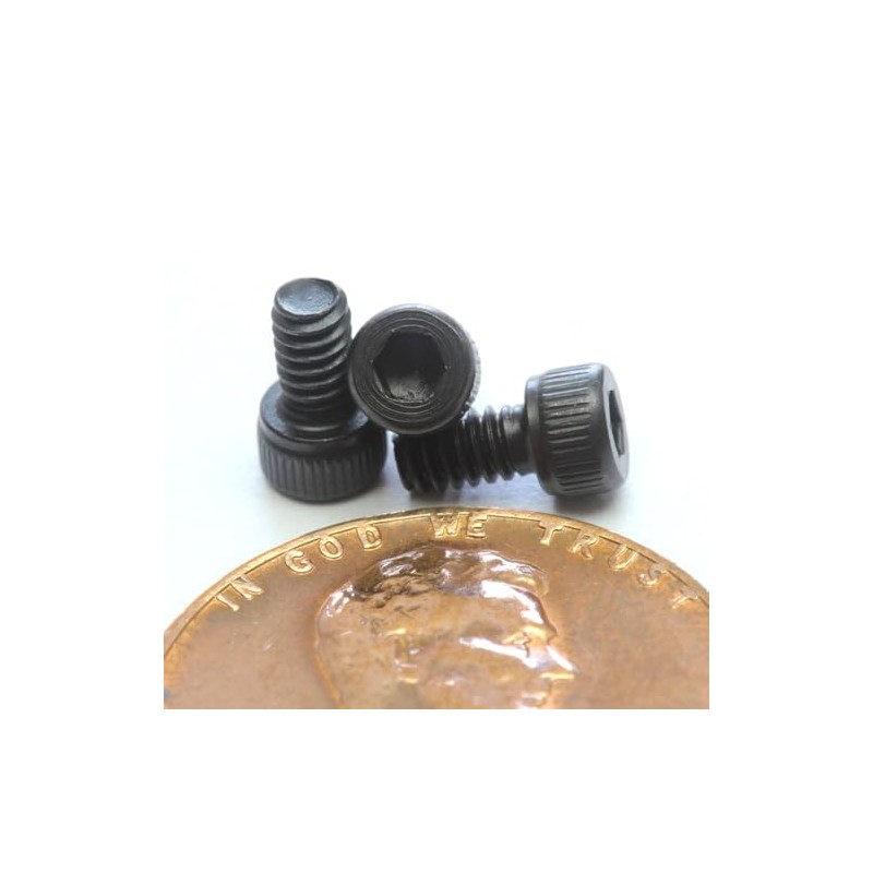 MonsterBolts - #3-48 x 3/16" Socket Head Screws, Alloy Steel,