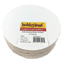 hobbyland Pastel juntas blanco Ronda, Blanco, 10
