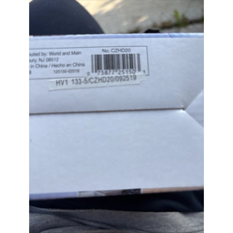 Comfort Zone portable ultrasonic humidifier CZHD20 complete w/box tabletop EWC