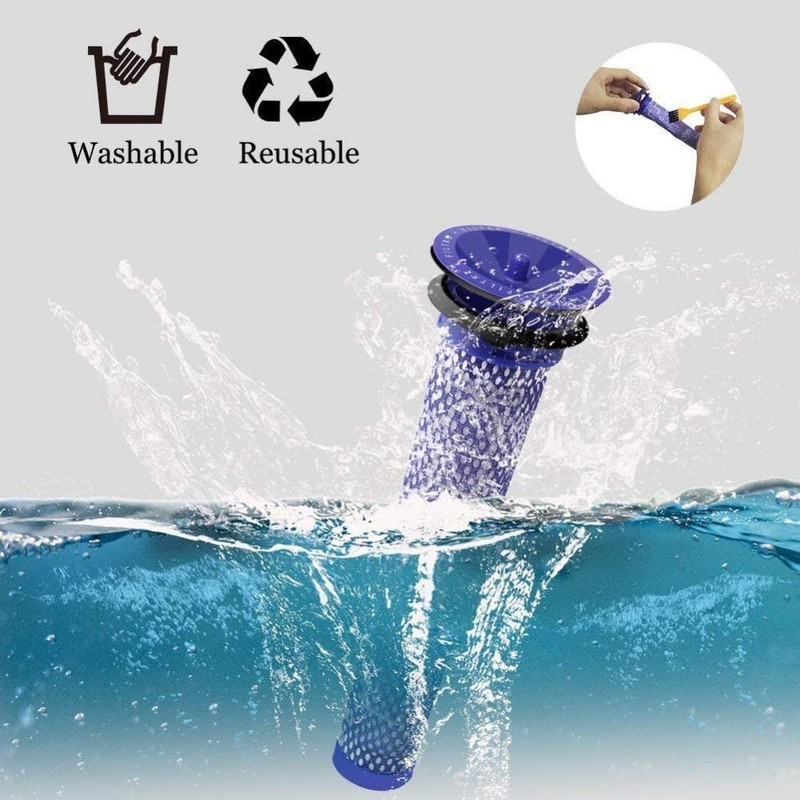 Wigbow 2 Pack Filter Replacement Compatible Pre-Filter DC58 DC59 V6