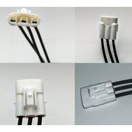 SevenLed Front Turn Socket Connector Harness Repair Kit for Honda Civic Accord del Sol