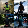 Smart LED Helmet Light with APP Control – 4-in-1 Motorcycle
