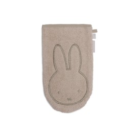 Jollein Waschhandschuhe Baby - Frottee - Miffy - 27x16cm - 100% Baumwolle - Waschlappe Baby - OEKO-TEX Zertifiziert - Miffy Kollektion