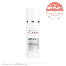 Avene Retrinal Crema de Noche Facial Intenso Antiarrugas con Retinaldehdo, Niacinamida y Acido Hialuronico, Crema Hidratante Facial para Piel Madura  