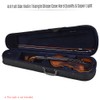 Professional 4/4 Full Size Violin Triangle Shape Case Box Hard