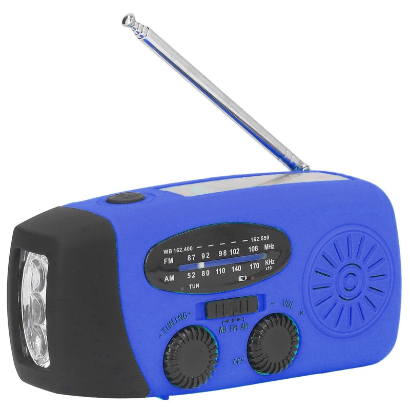 Hand Crank Solar Radio Multifunctional Emergency Radio LED Radio with