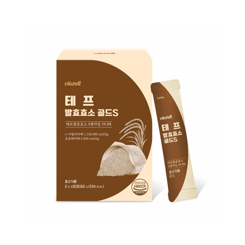 Bewell Premium Teff Fermentation Enzyme 30 Sticks / 프리미엄 테프