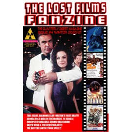 THE LOST FILMS FANZINE #4: (B&W/Variant Cover B)