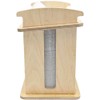 Green Hygiene Kitchen Party, Folding Towel Dispenser, Wooden Table Dispenser,