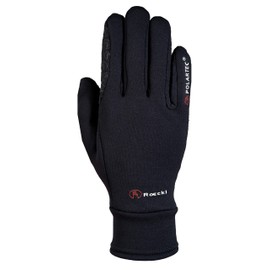 Roeckl Sports Winter Gloves Warwick Unisex Riding Gloves, Leisure Gloves, black, 8.5