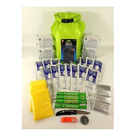 Boat Emergency Survival KIT 4 Person 2 Days, Ditch Bag, Family Evacuation. BOB