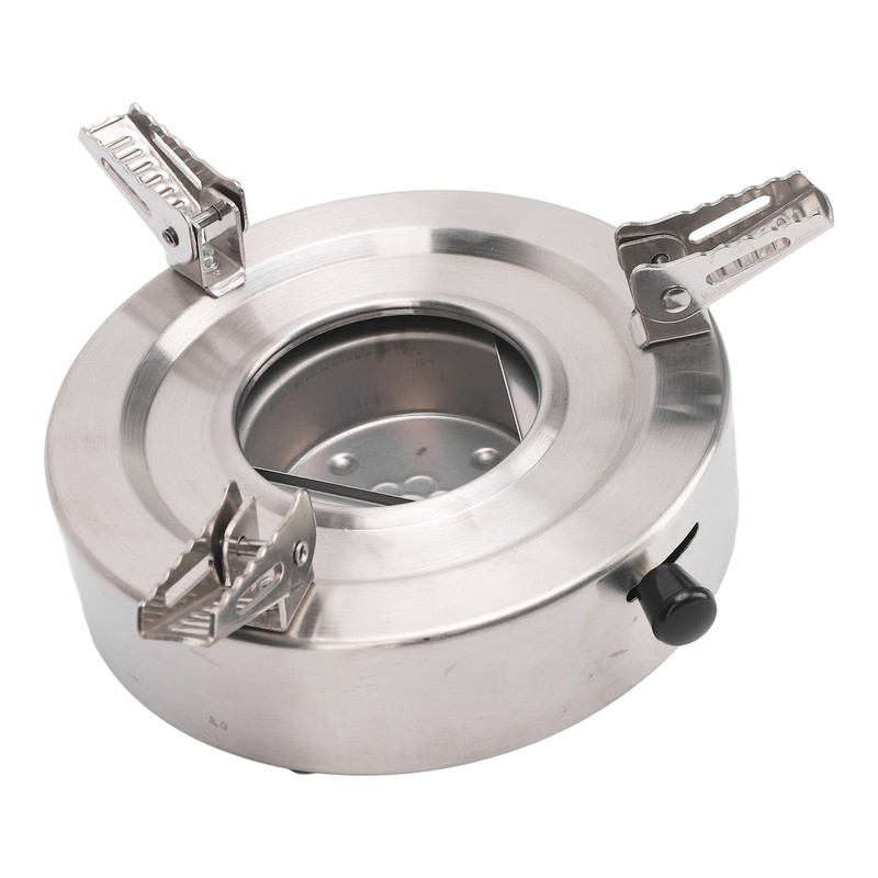 Alcohol Stove Windproof Portable Adjustable Stand Compact Solid Alcohol Stove
