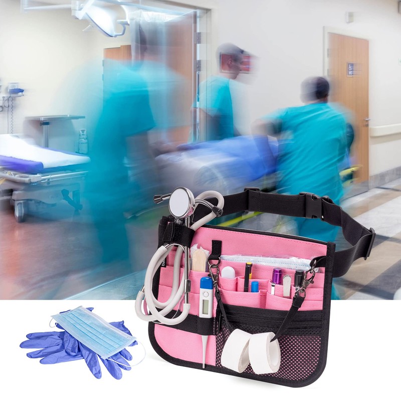 Damero Nurse Pack with Tape Holder Belt Bag for Nurses