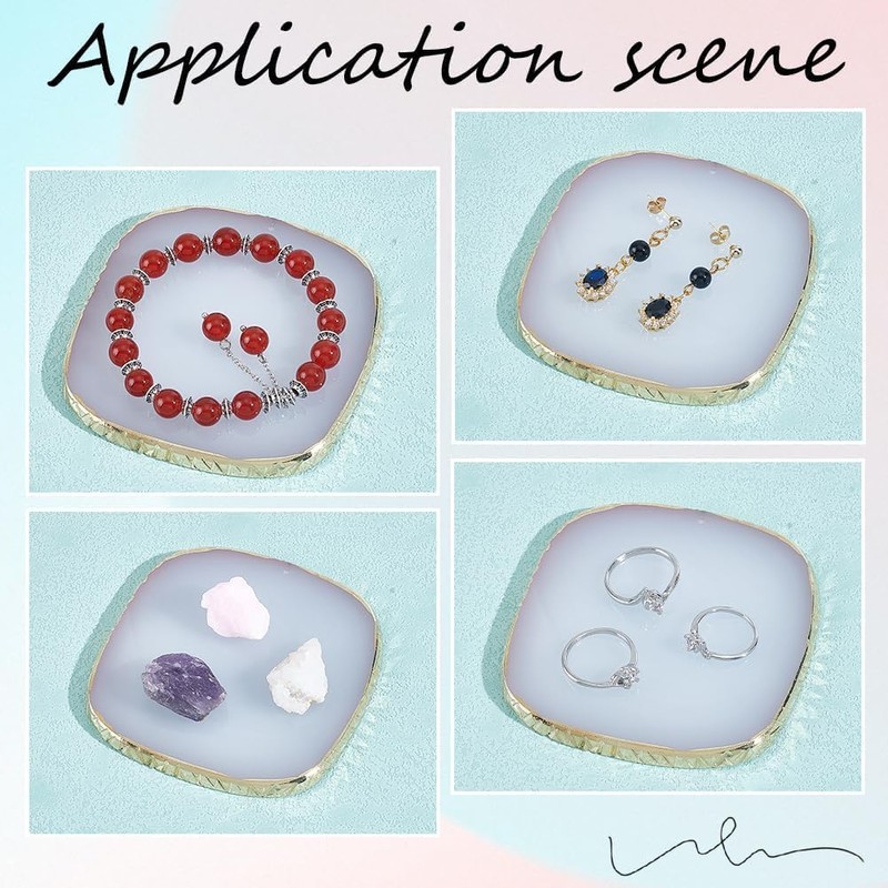 1 Piece Square Nail Art Mixing Palette for Nail Art
