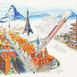 Pentel XPH804 Art Multi 8 Color Core 8