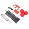 6 in 1 Golf Accessory Bag PU Leather with Tees