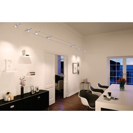 Paulmann 29101 Standard 12V 3-Step-Dim LED Reflector GU5.3 445lm 6W 3000K Dimmable Chrome Matt Bulb