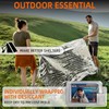 Deecam 6 Pack Mylar Emergency Thermal Foil Survival Space Blankets