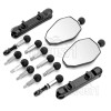 21ST Black Motorcycle Right & Left Rearview Mirrors For KTM