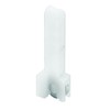Prime-Line G 3076 Sliding Window Roller Assembly with 1/2 inch Flat Steel Wheel (2-pack) , White