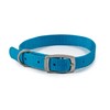 Ancol Viva Lightweight Weatherproof Safe Blue Dogs Buckle Collar Pet