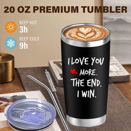 Valentines Day Gifts for Him, Boyfriend, Husband, Men Gifts, Birthday Anniversary Romantic Gifts for Men, Capsules Letter Messages in a Bottle, Valentines Gifts for Men Who Have Everything