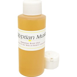 TCEShop Egyptian Musk Scented Body Oil Fragrance [Flip Cap - Gold - 2 oz.] - ID#1051