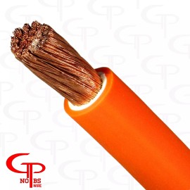 GP Car Audio 5 ft TRUE AWG 1/0 Gauge OFC COPPER Power Wire ORANGE Ground Cable GP Car Audio