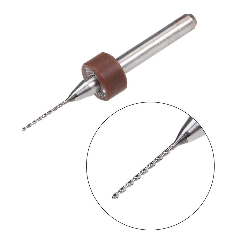 uxcell PCB Drill Bits 0.6mm Tungsten Carbide Rotary Tool Jewelry
