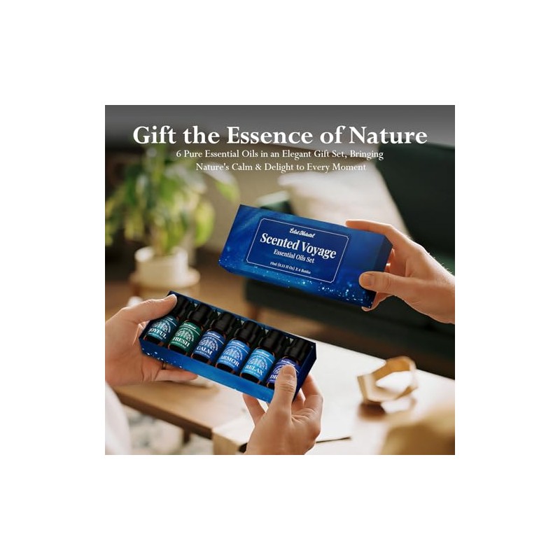 Essential Oil Set, Blended Essential Oils for Diffusers for Home