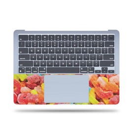 MightySkins Carbon Fiber Skin Compatible with Apple MacBook Air 15'' M2/M3 (2024) Full Wrap Kit - Gummy Candy | Protective, Durable Textured Carbon Fiber Finish | Easy to Apply | Made in The USA