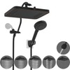 Hibbent 5-spray 13'' Shower Head, High Pressure Rainfall Shower Head,
