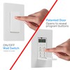UltraPro 24-Hour Digital In-Wall Timer, Easy-to-Program, Presets, Countdown, ON/OFF Override