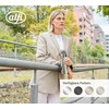 alfi ISO Bottle 500 ml, Black, Insulated Stainless Steel Drinking