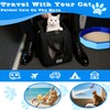 Portable Travel Cat Litter Box for Cats with Scoop &