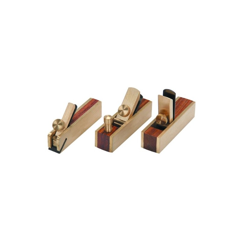 Windsor Design 3 Piece Mini Brass Plane Set